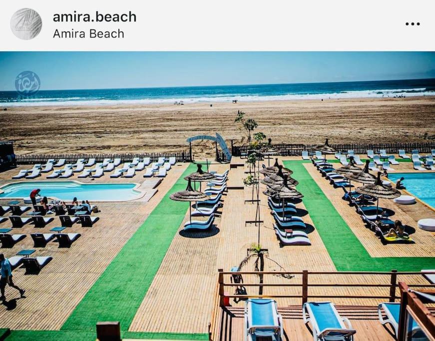 Apartamento Vacacional Achakar Playa&Piscina! Танжер Экстерьер фото