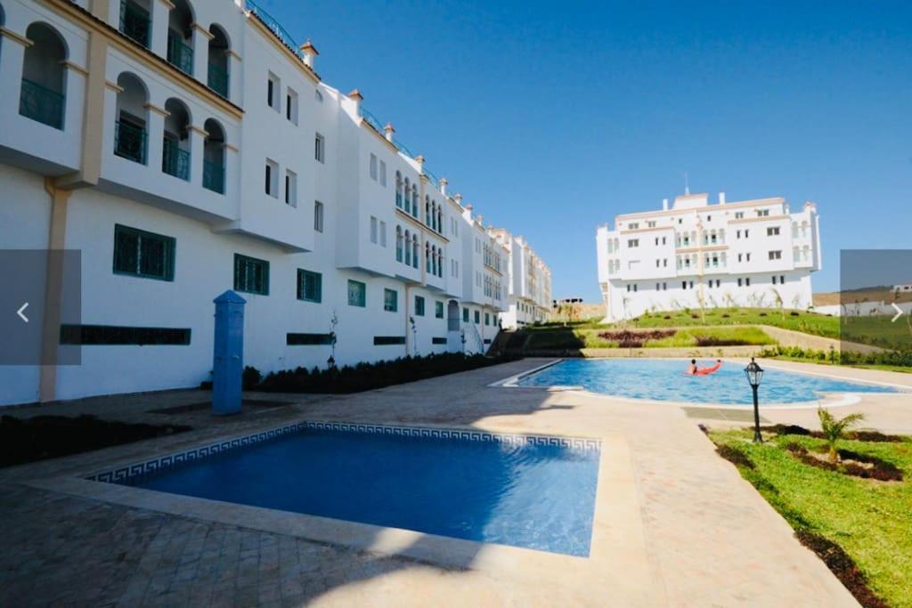 Apartamento Vacacional Achakar Playa&Piscina! Танжер Экстерьер фото